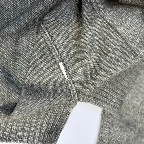 Ella Moss Cardigan Sweater Large Olive Green Minimalist Cozy Casual Layering - Picture 8 of 16